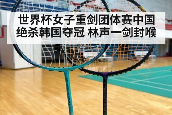 世界杯女子重剑团体赛中国绝杀韩国夺冠 林声一剑封喉